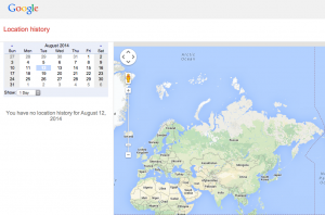 Google Location History 1